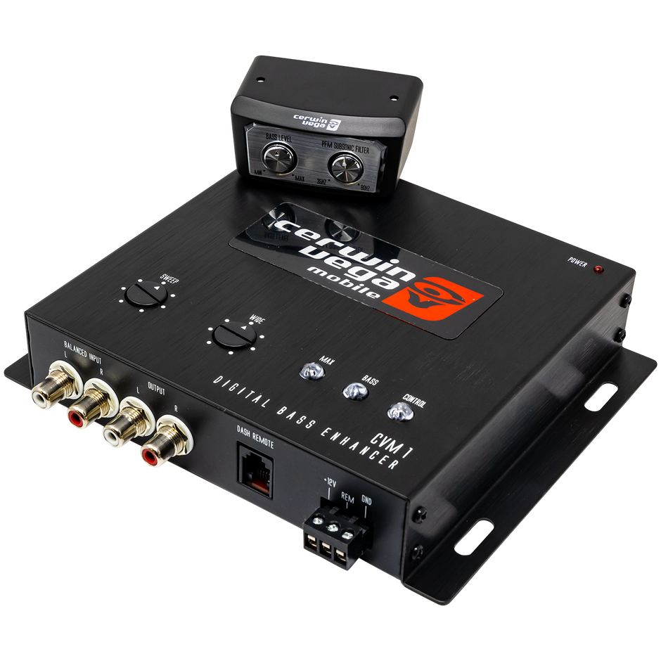 Vega Series Digital Car Audio Bass Enhancer Driver Equalizer - CVM1