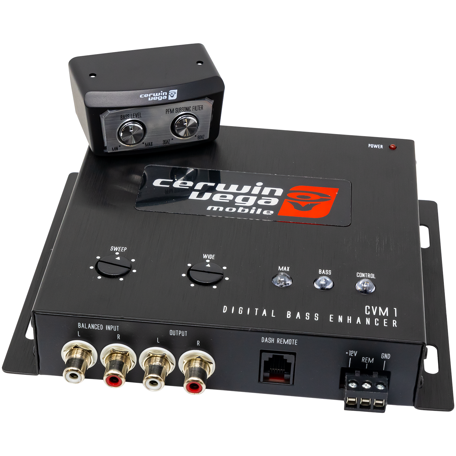 Vega Series Digital Car Audio Bass Enhancer Driver Equalizer - CVM1