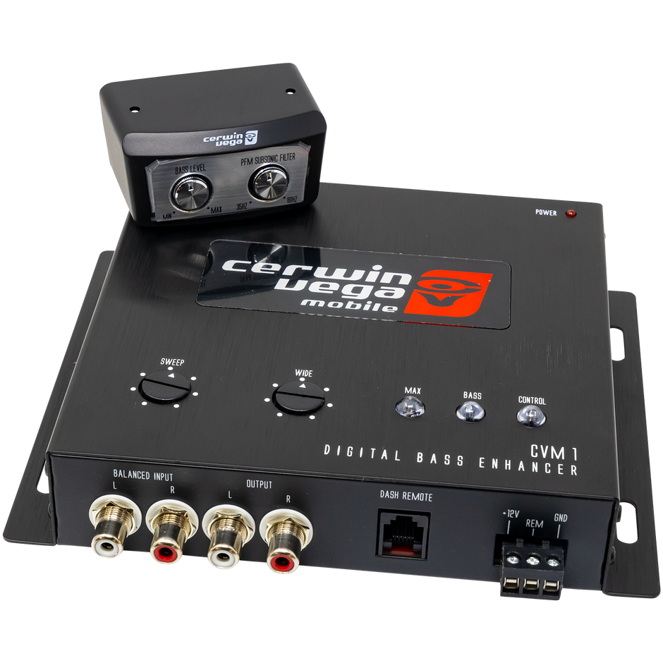 Vega Series Digital Car Audio Bass Enhancer Driver Equalizer - CVM1
