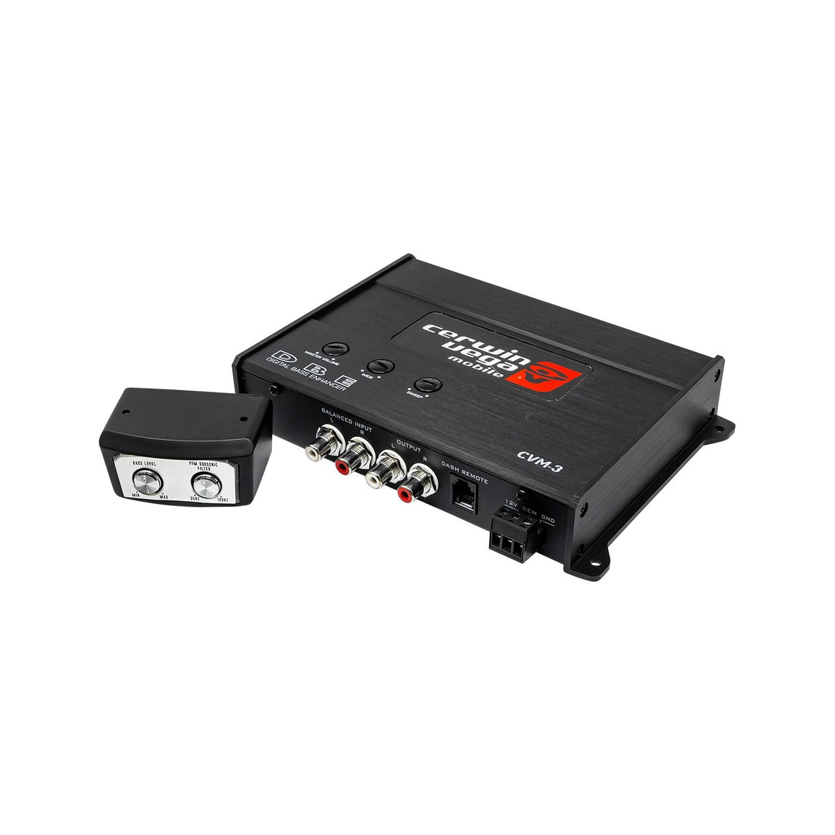 Cerwin-Vega CVM3 bass maximizer processor with remote - view 1