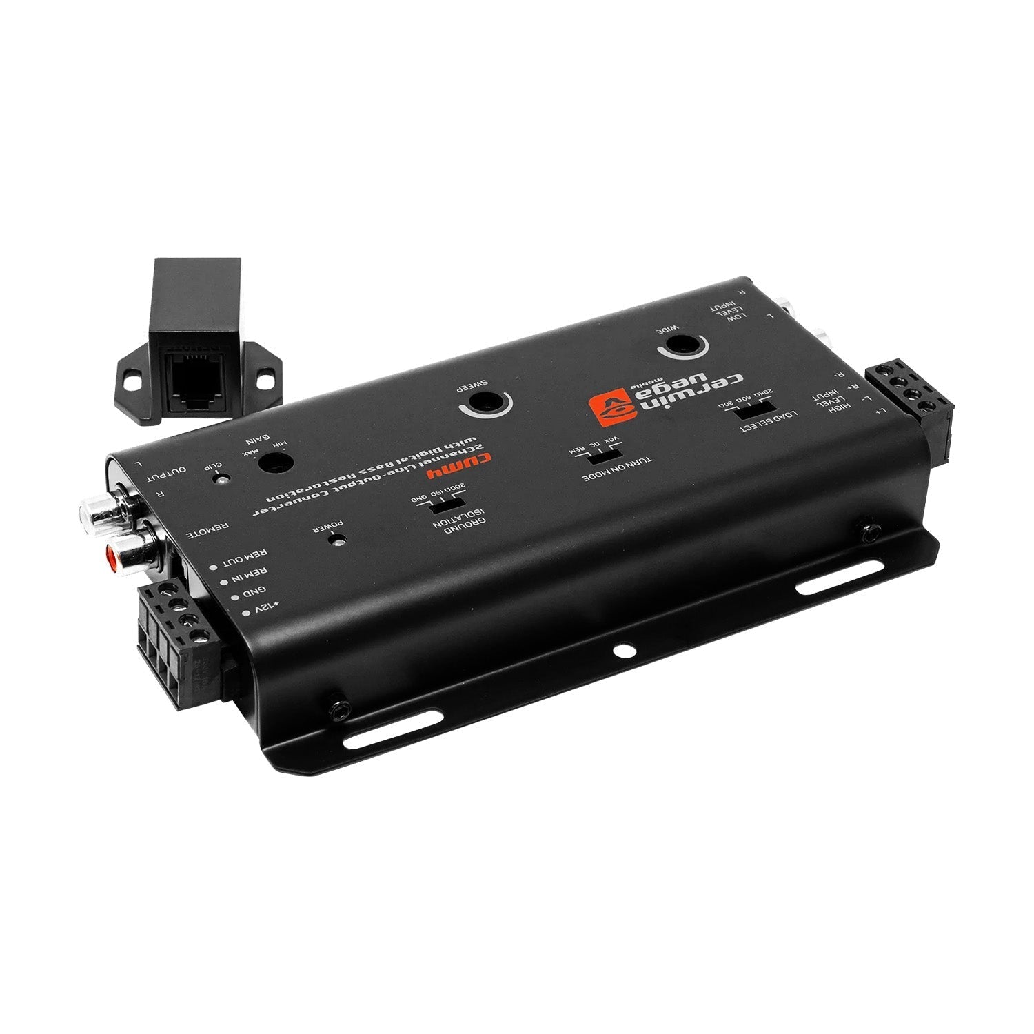 2 - Channel Line Output Converter and Bass Enhancement Processor - CVM4 - Cerwin Vega