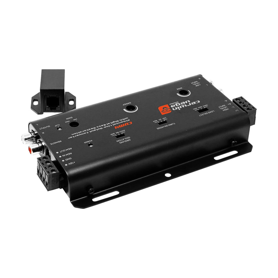 2 - Channel Line Output Converter and Bass Enhancement Processor - CVM4 - Cerwin Vega