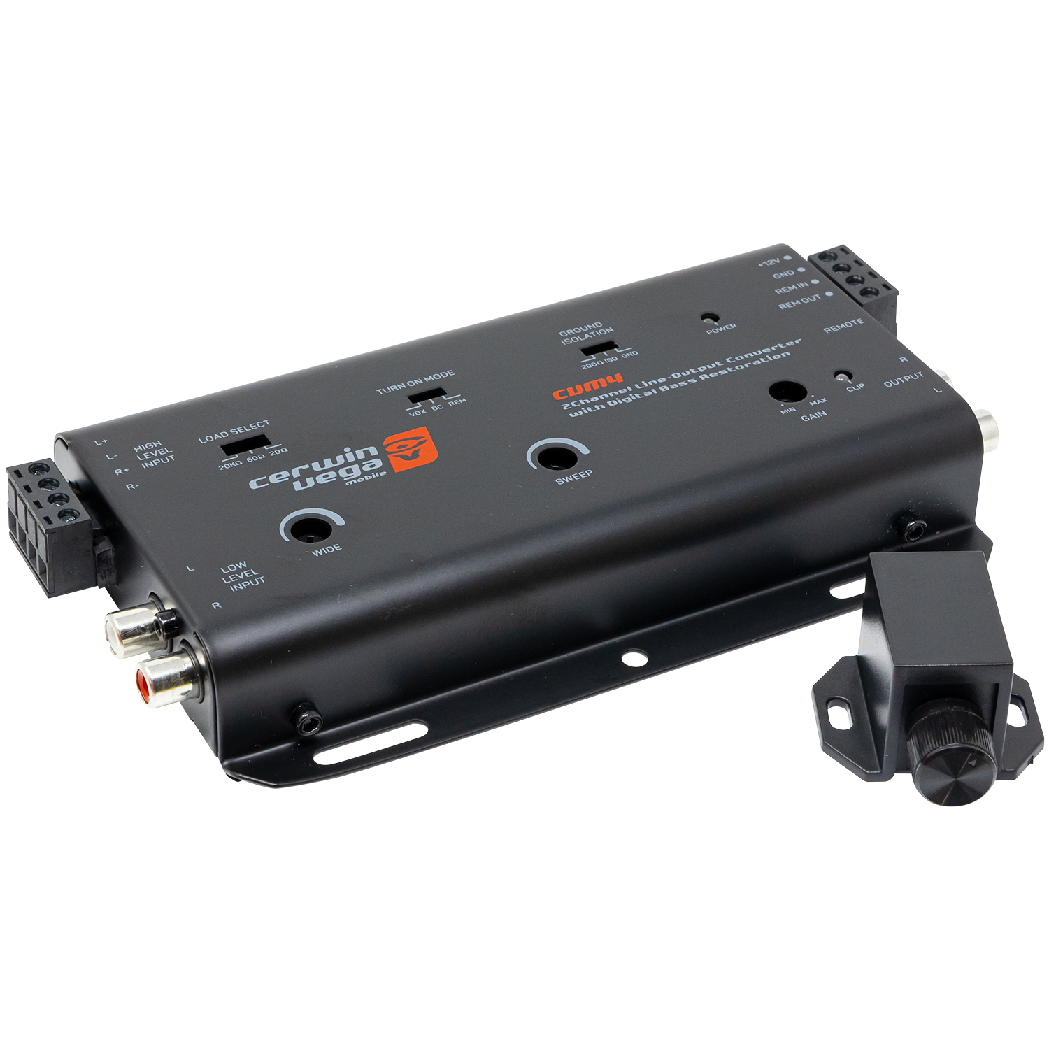 2-Channel Line Output Converter and Bass Enhancement  Processor - CVM4