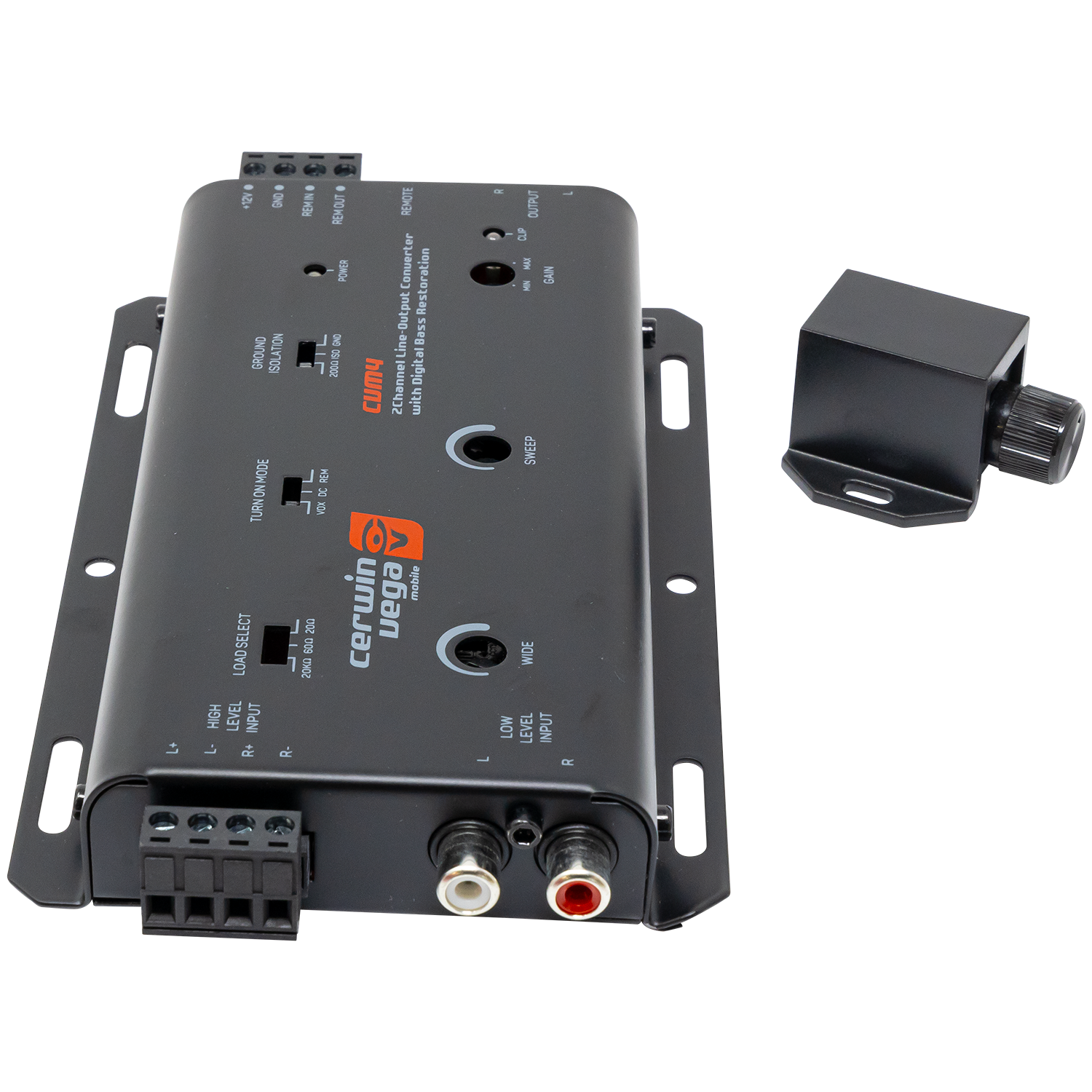 2-Channel Line Output Converter and Bass Enhancement  Processor - CVM4