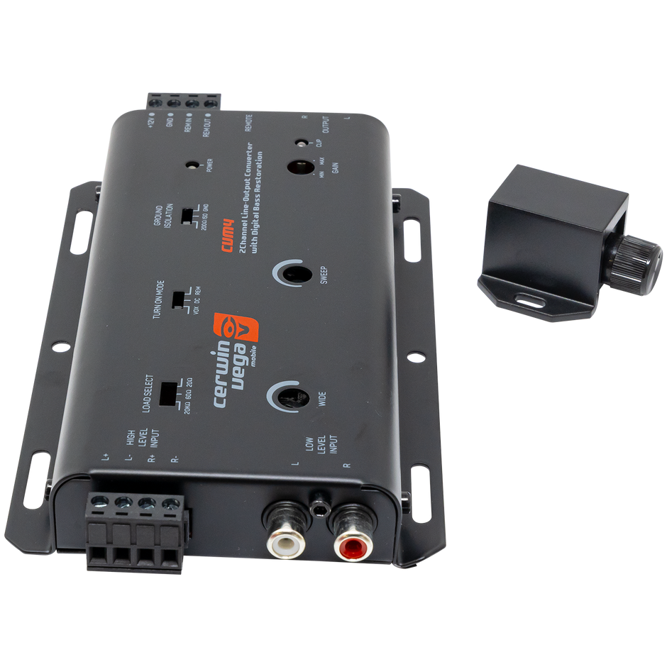 2-Channel Line Output Converter and Bass Enhancement  Processor - CVM4