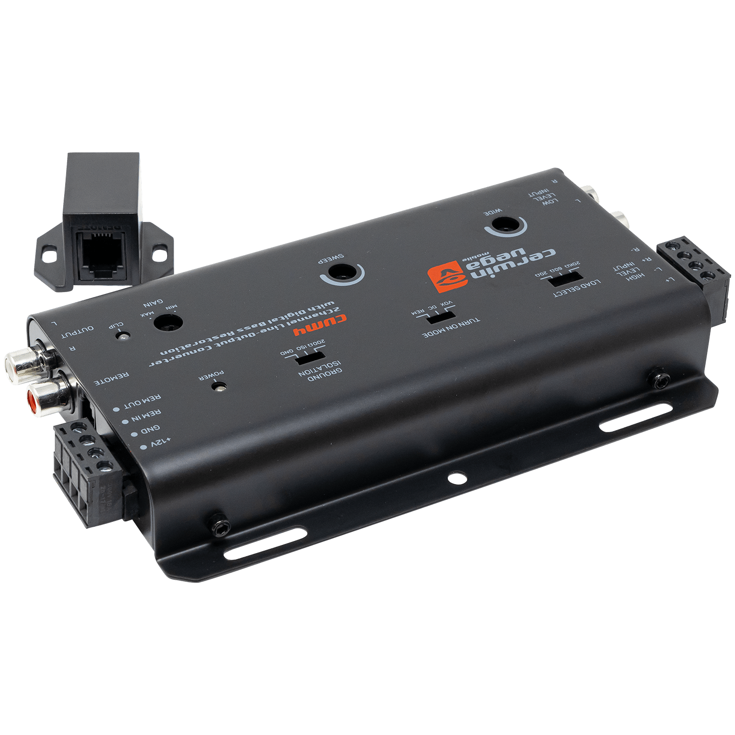 2 - Channel Line Output Converter and Bass Enhancement Processor - CVM4 - Cerwin Vega