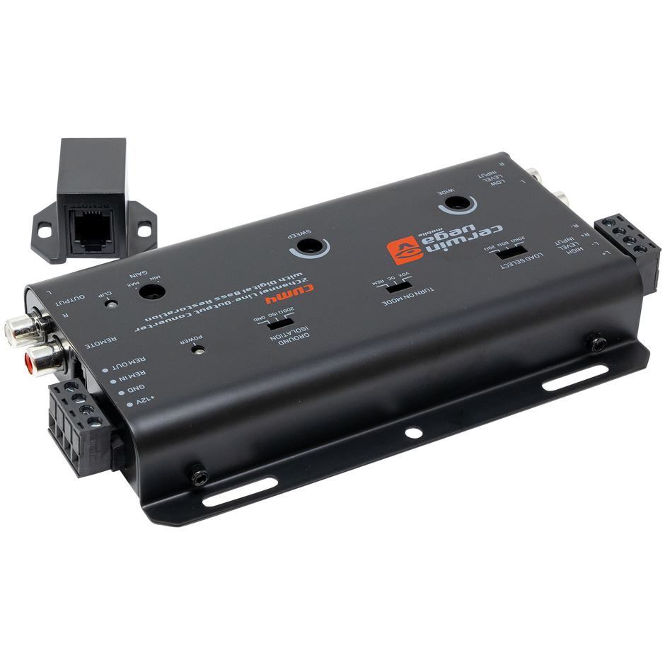 2-Channel Line Output Converter and Bass Enhancement  Processor - CVM4