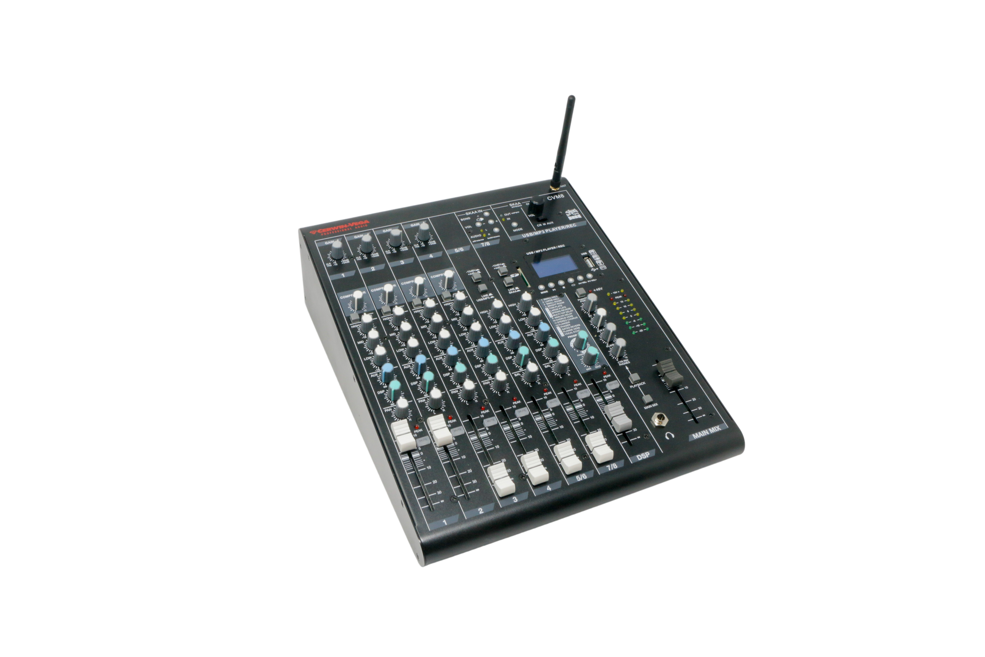 CVM8  8 CHANNEL MIXER W/BT & SKAA