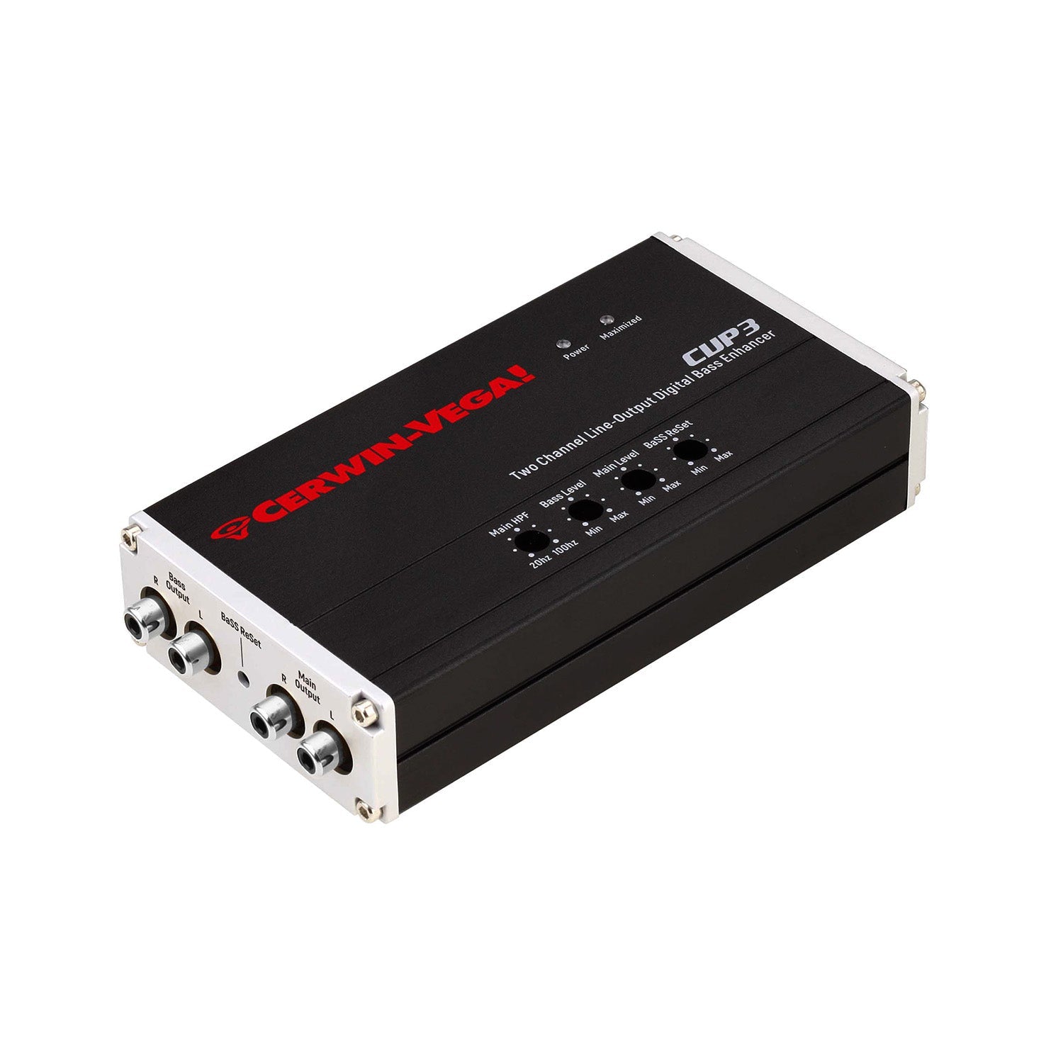 Cerwin-Vega CVP3 2 Channel Line Output Converter and Digital Bass Enhancer with Crossover