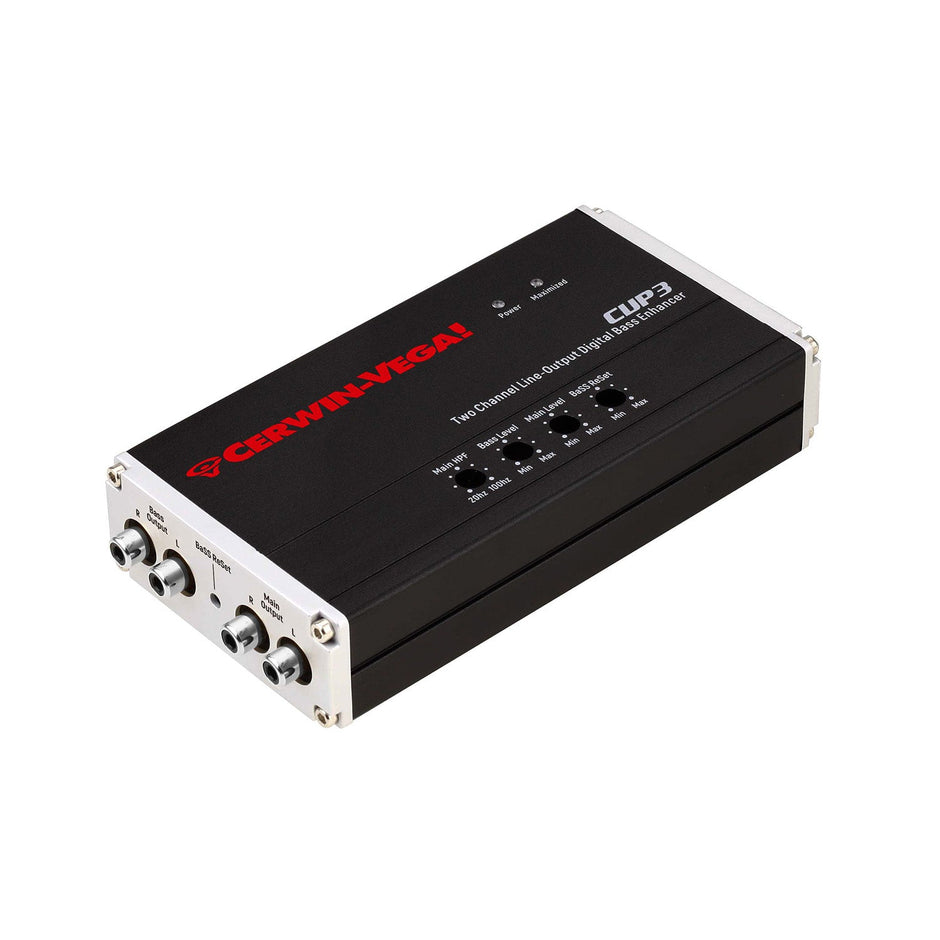Cerwin-Vega CVP3 2 Channel Line Output Converter and Digital Bass Enhancer with Crossover