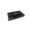 The CVP Amplifier is a black car audio amplifier with a sleek, ridged finish. It showcases the 