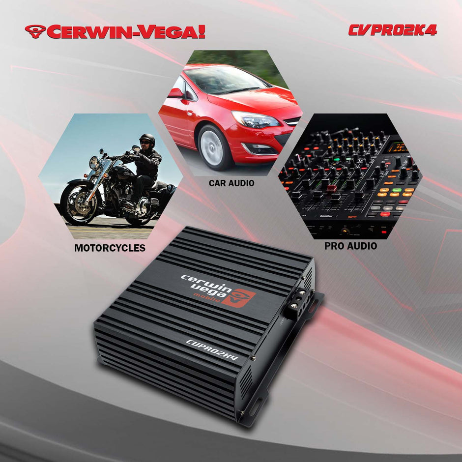 CVPRO Series 4-Channel Full Range Class D Amplifier 2000W - CVPRO2K4