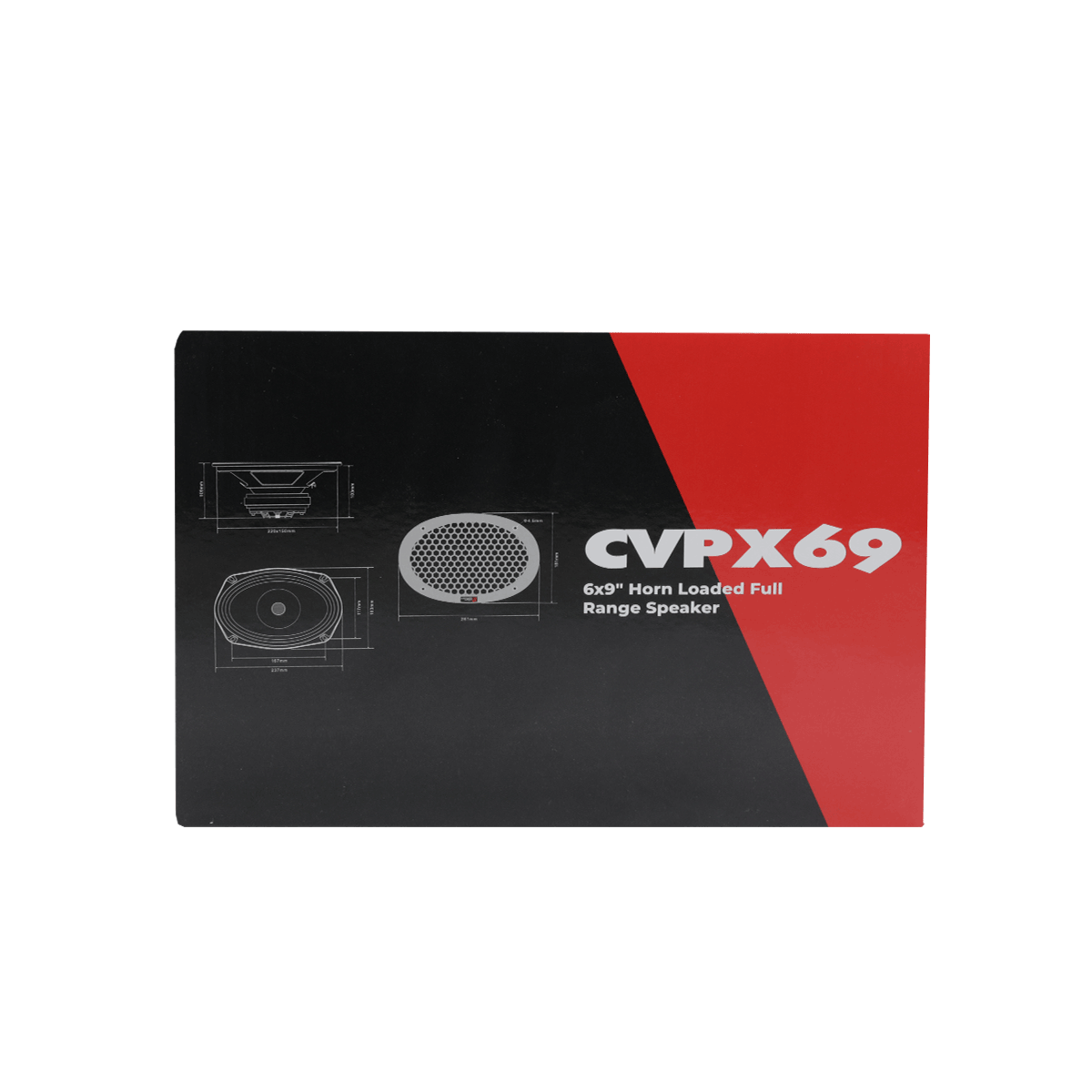 The CVPX69 packaging showcases a black and red design for the CVPX Series 6