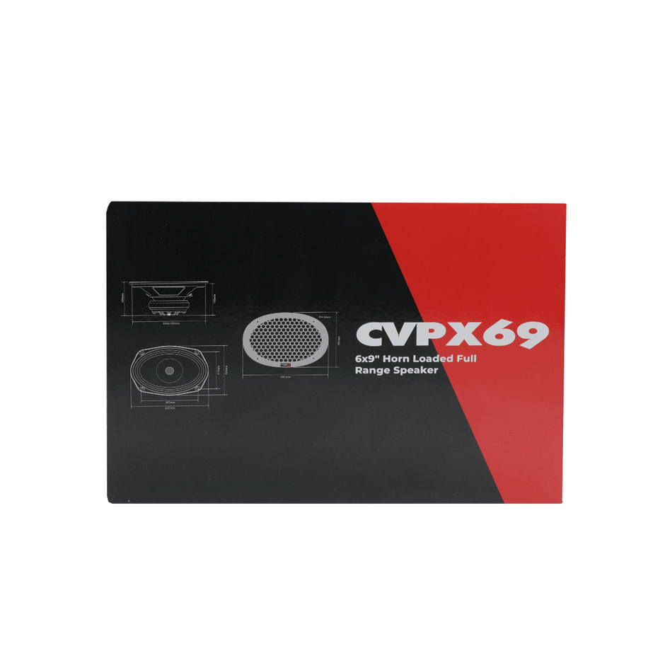 The CVPX69 packaging showcases a black and red design for the CVPX Series 6