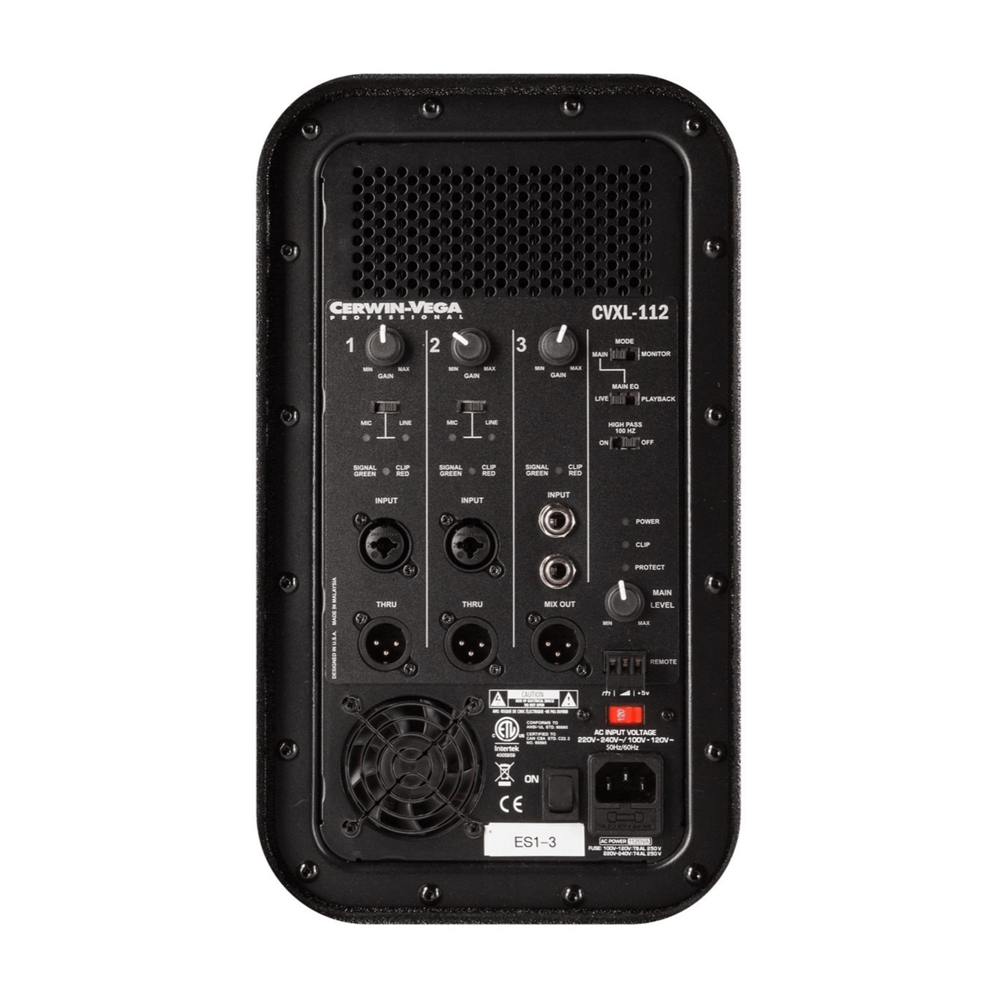CVXL - 112 2 - Way Powered Loudspeaker - Cerwin Vega