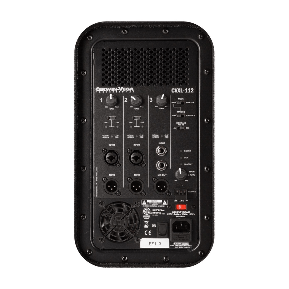 CVXL - 112 2 - Way Powered Loudspeaker - Cerwin Vega