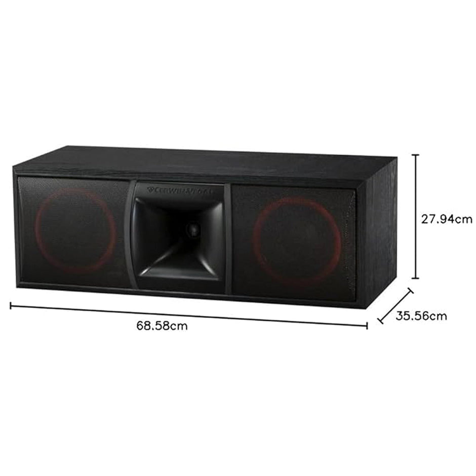 Cerwin-Vega XLS-6C XLS Series dual 6.5 inch center channel speaker - view 2