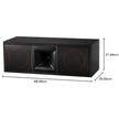 Cerwin-Vega XLS-6C XLS Series dual 6.5 inch center channel speaker - view 2