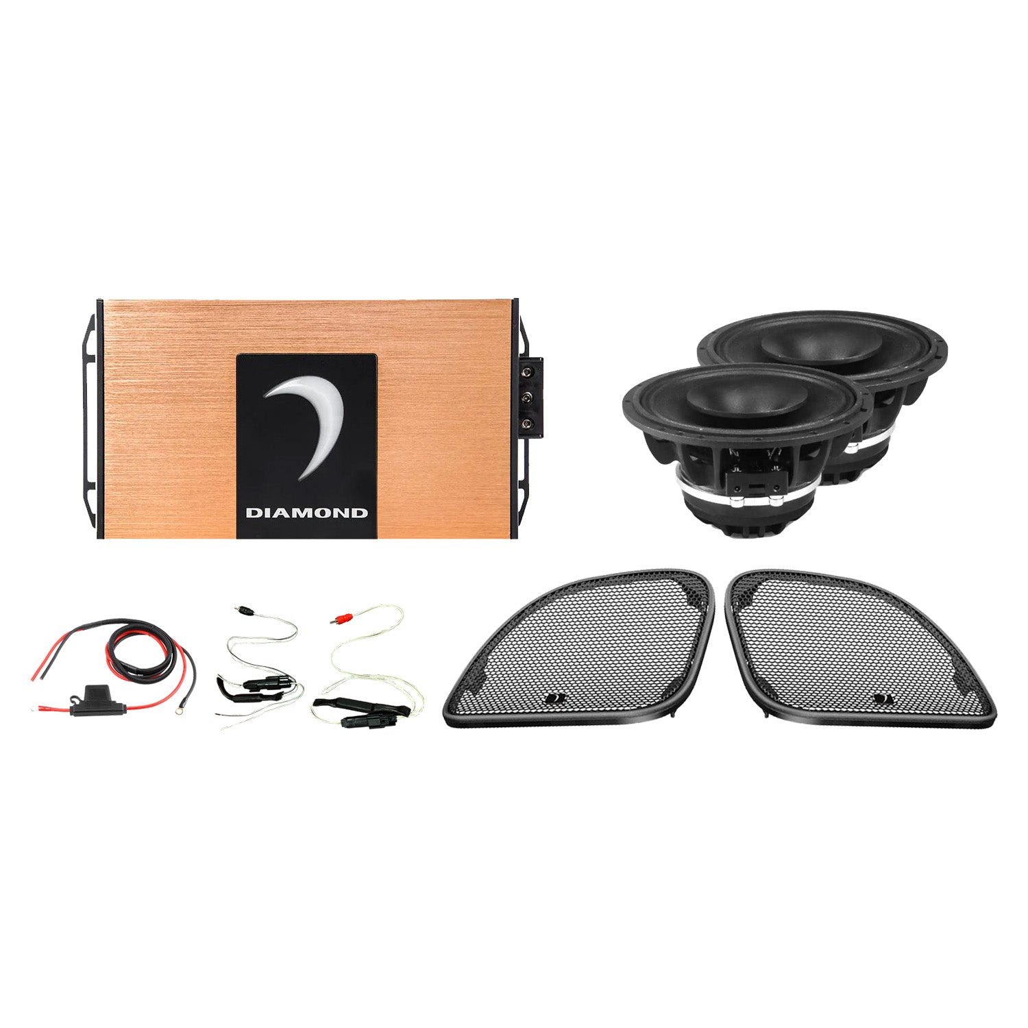14 - 23 Harley Davidson® Road Glide 2 - Speaker System - DA1423RGSP2 - DA1423RGSP2 - Diamond Audio
