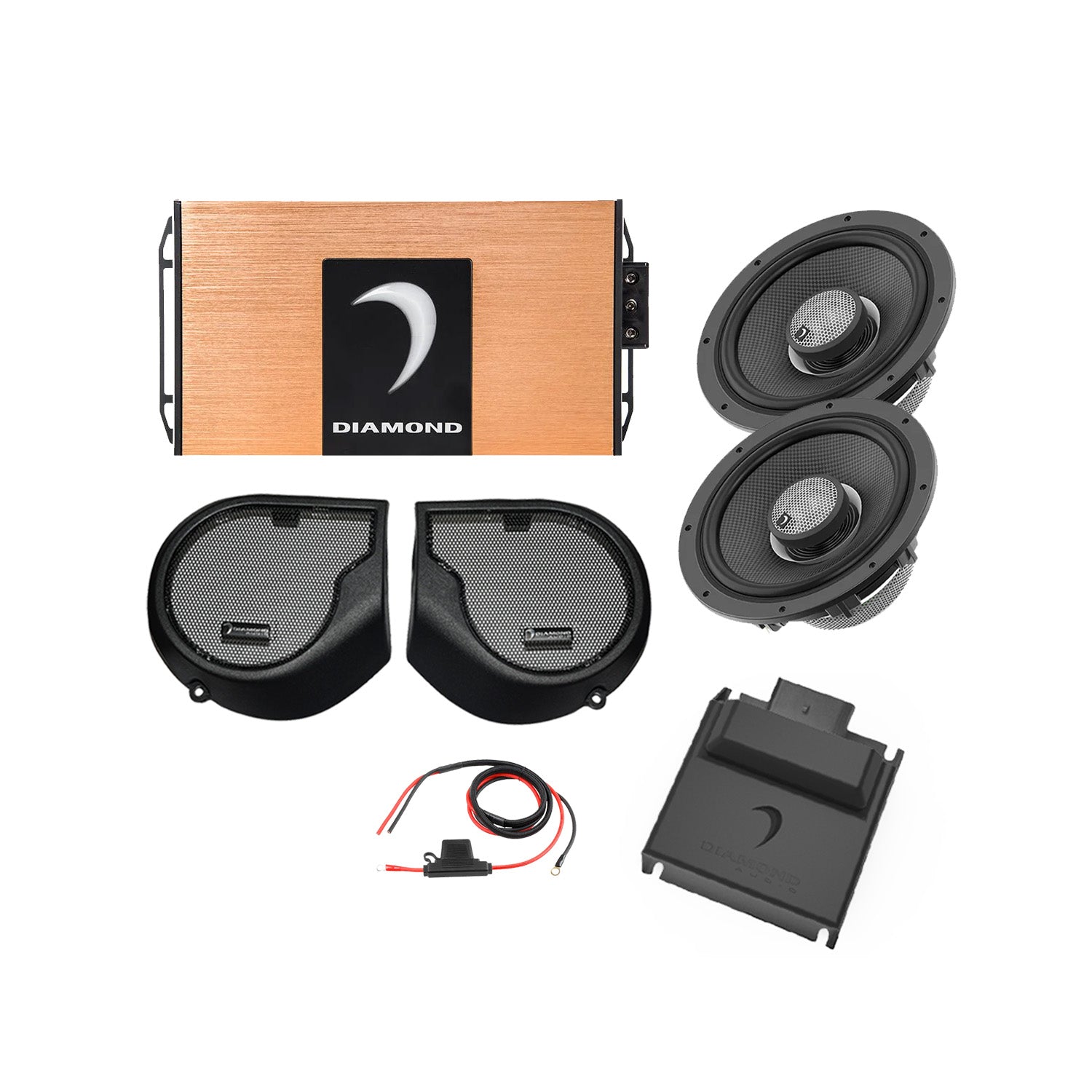 24+ Harley Davidson® Street Glide 2 - Speaker System - DA24SGSP1 - DA24SGSP1 - Diamond Audio