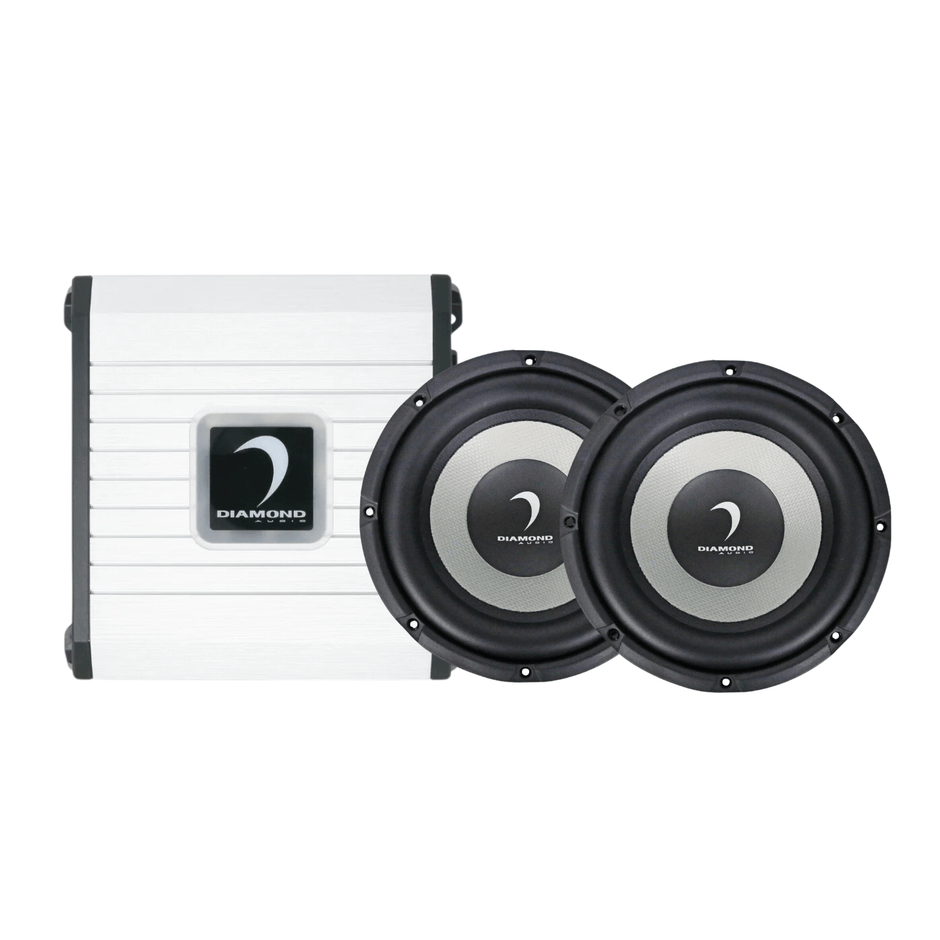 DMD Series Dual 10" 2Ω Door Buster Deal -  - Diamond Audio