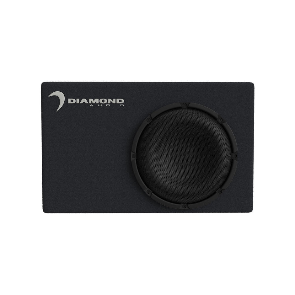 DESMB10A - 10" Slot Vented Active Subwoofer Enclosure (2Ω) - DESMB10A - Diamond Audio