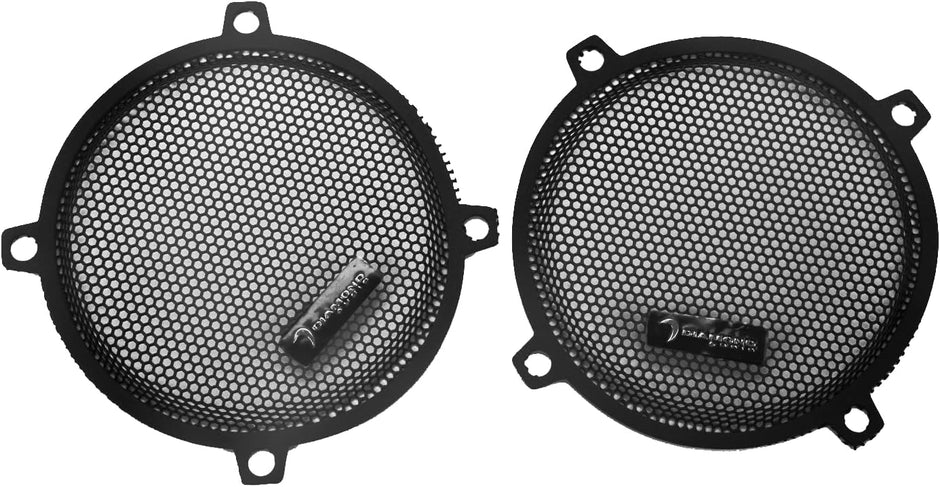 1998 - 2013 Harley Davidson® Street Glide Faring Grills W/Diamond Logo (Pair) - DHDSG13 - DHDSG13 - Diamond Audio