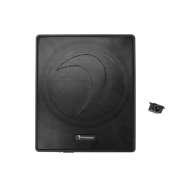 DMD Series 12" Active Slim Subwoofer w/Bass Enhancement - DPUS12 - DPUS12 - Diamond Audio