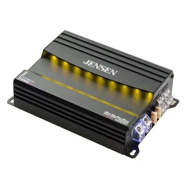 Jensen XDA94RB Class D 4 Channel Bridgeable Amplifier with 80 Watts RMS x 4 and 1000 Watts