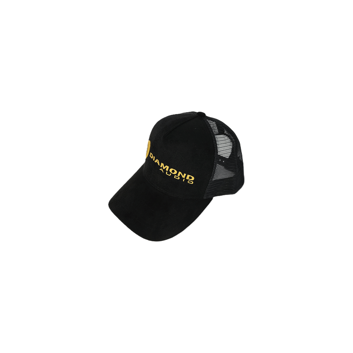 Diamond Audio Black Suede Trucker Hat - DATFI