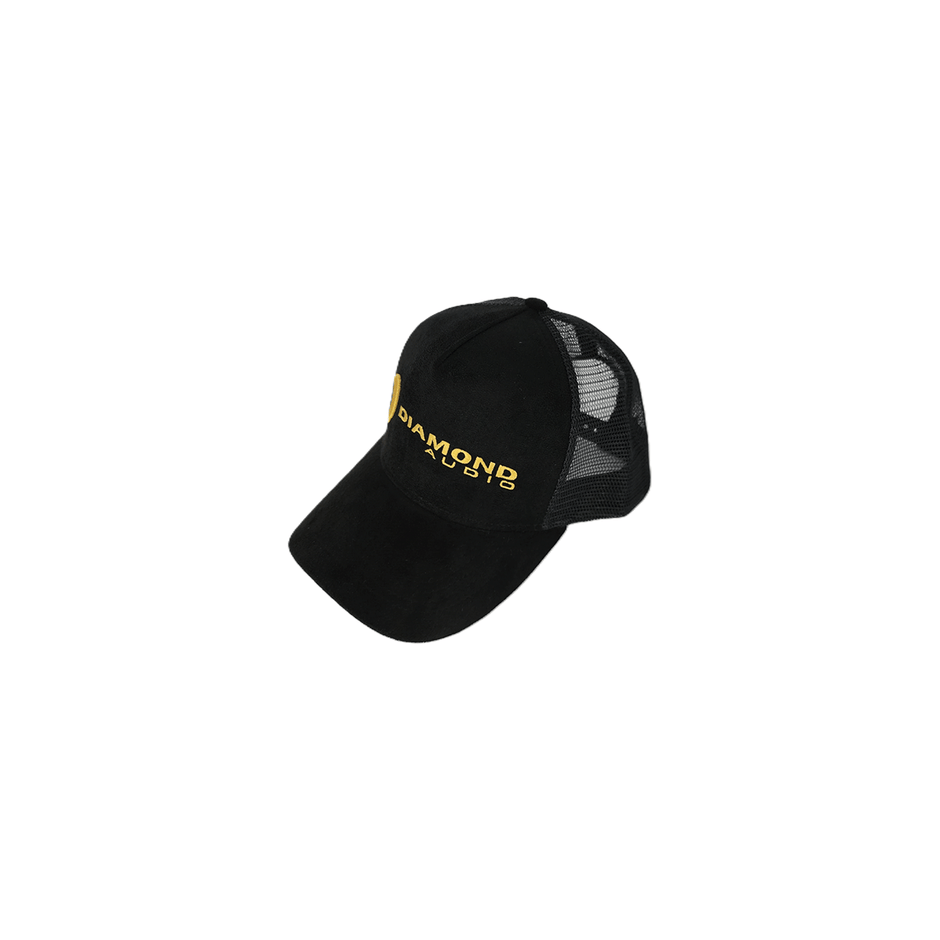 Diamond Audio Black Suede Trucker Hat - DATFI