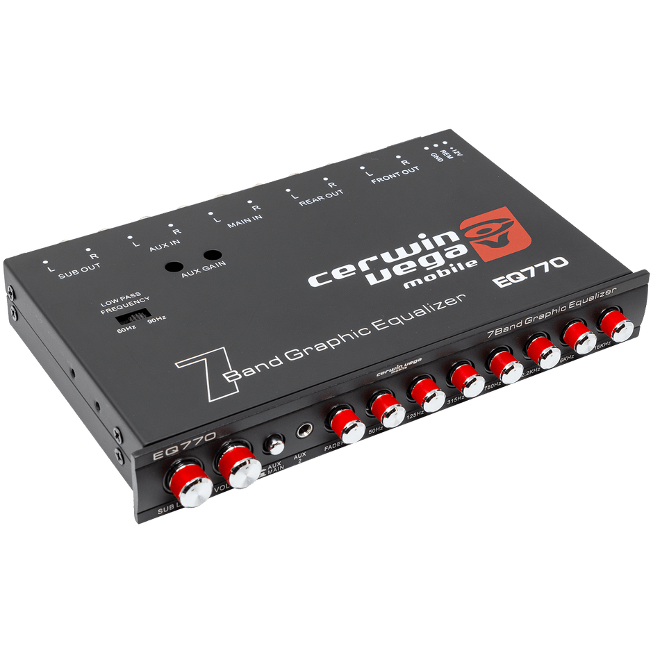 Equalizer & Bass Maximizer - Cerwin Vega
