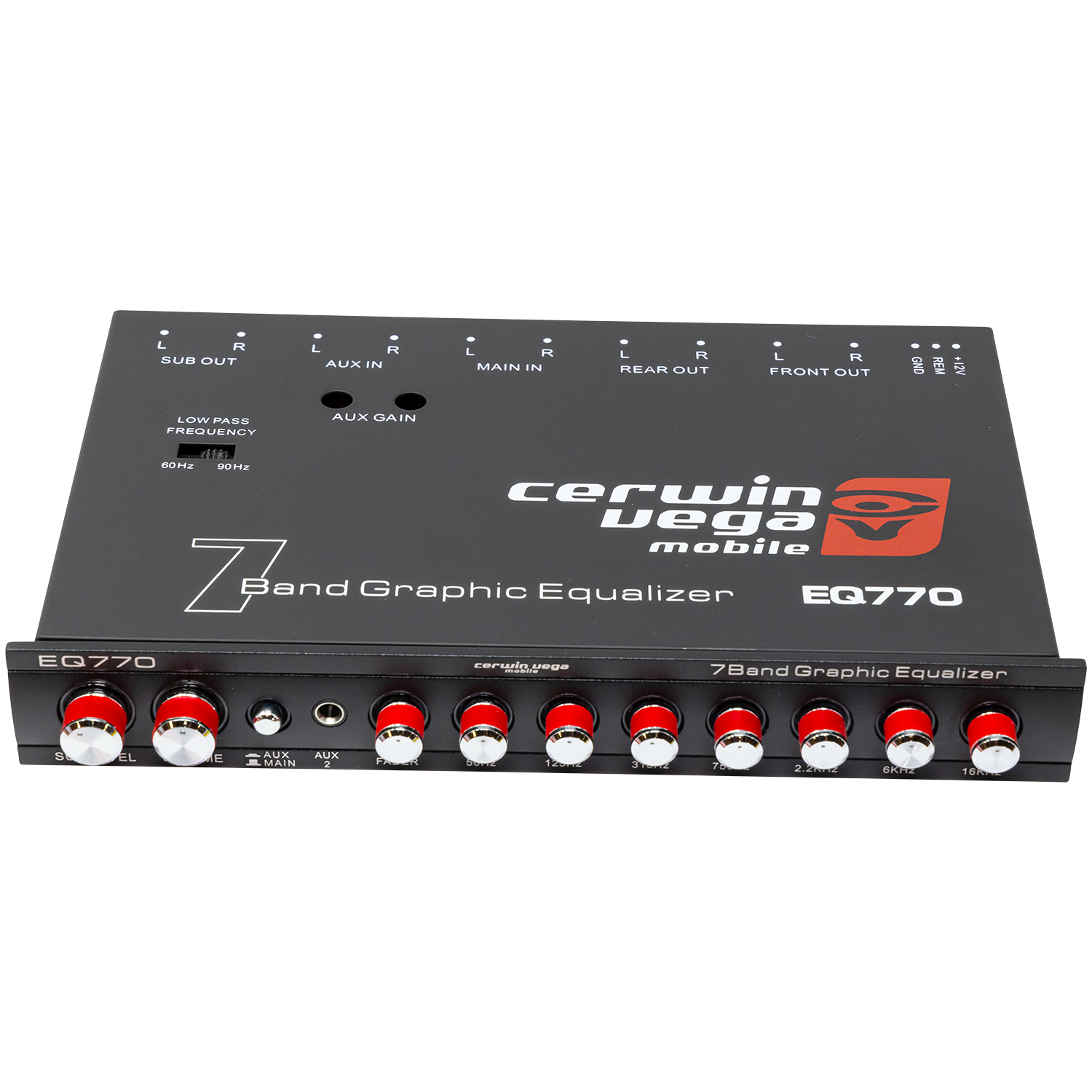 7-Band Parametric EQ with AUX Input - EQ-770