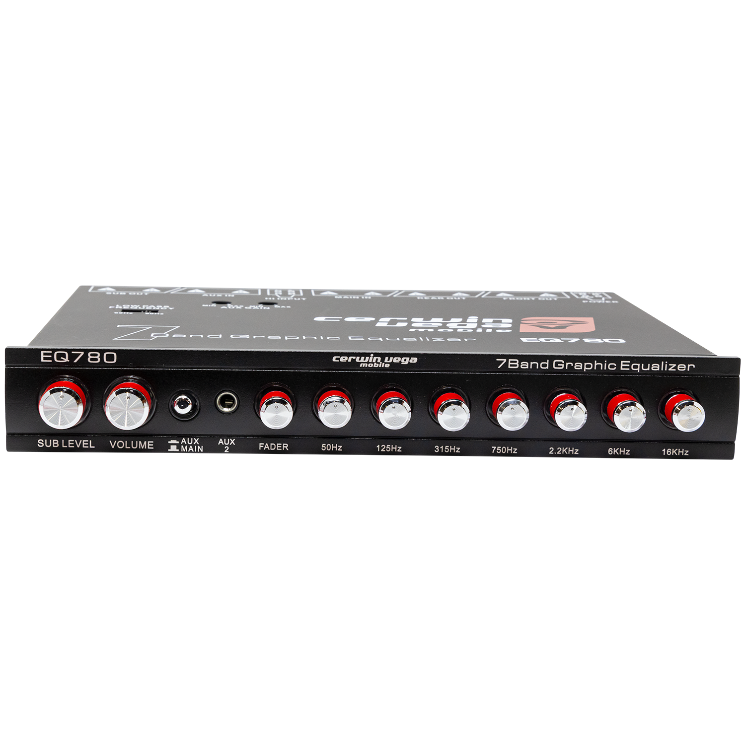 7-Band Parametric EQ with Auxiliary Input - EQ780