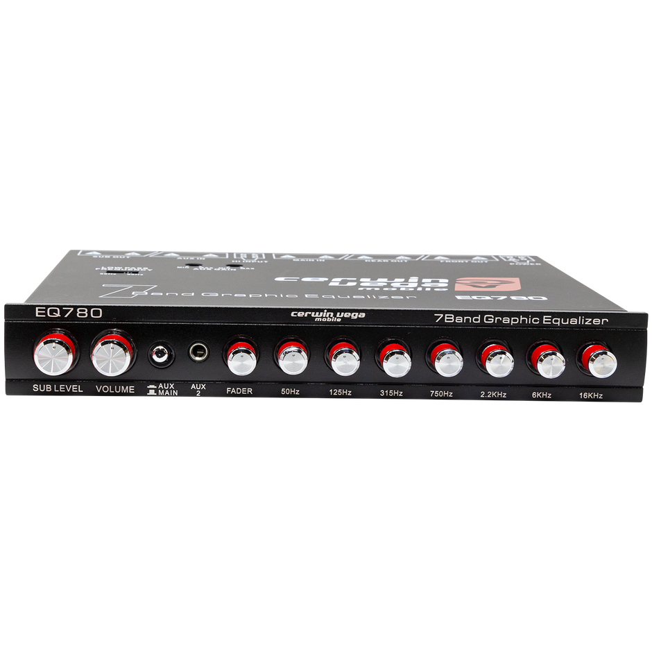 7-Band Parametric EQ with Auxiliary Input - EQ780