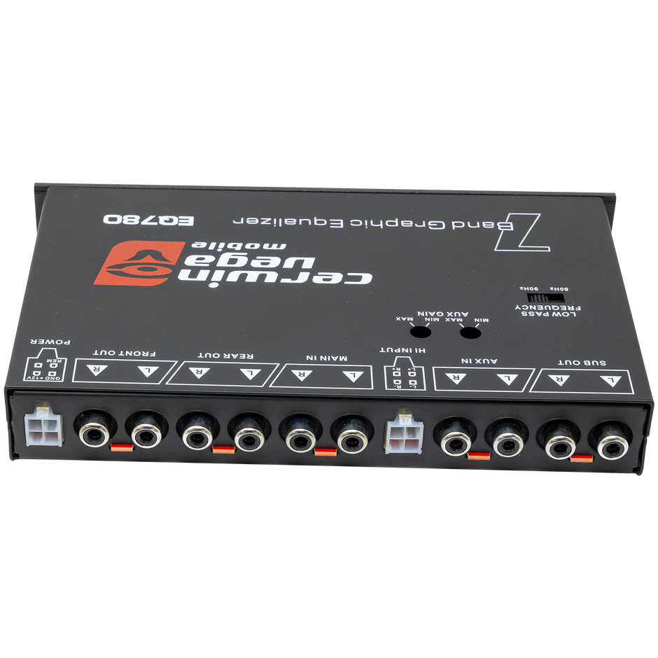 7-Band Parametric EQ with Auxiliary Input - EQ780