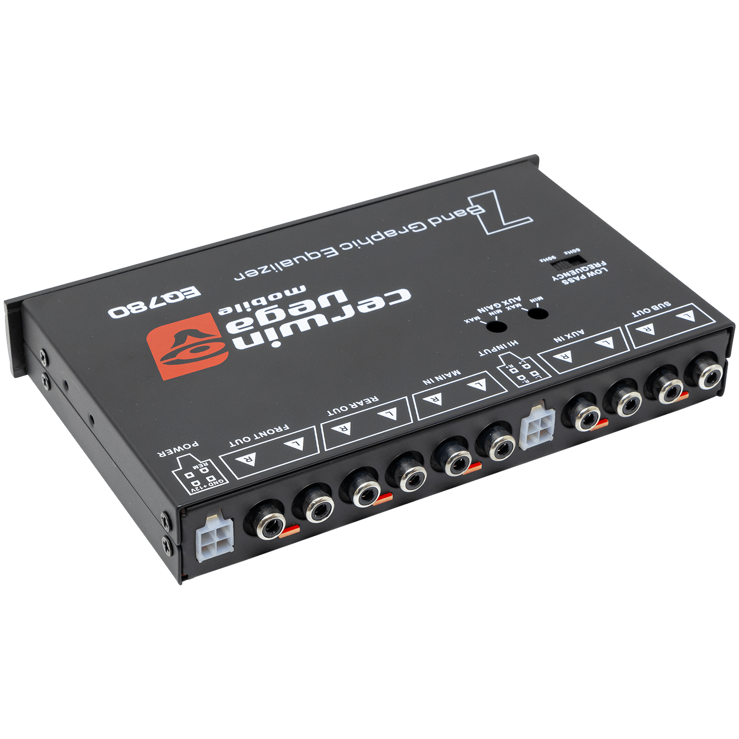7 - Band Parametric EQ with Auxiliary Input - EQ780 - Cerwin Vega