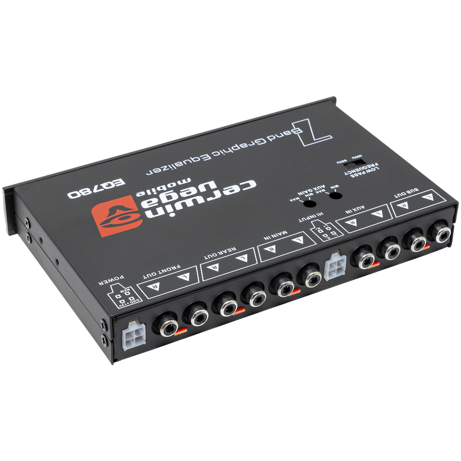 7 - Band Parametric EQ with Auxiliary Input - EQ780 - Cerwin Vega