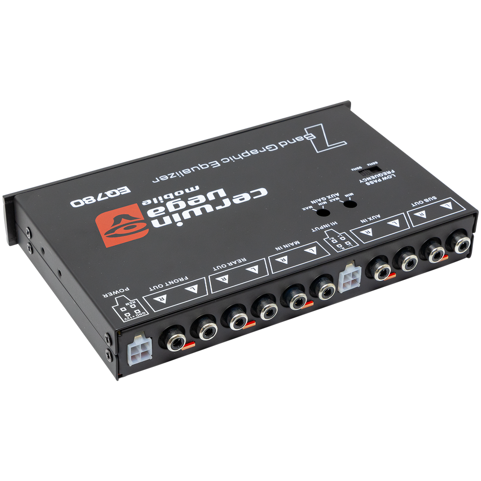 7-Band Parametric EQ with Auxiliary Input - EQ780