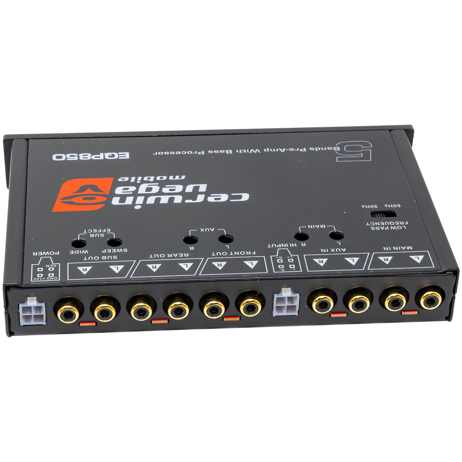 5 Band Pre-Amp Equalizer with Bass Processor - EQP850