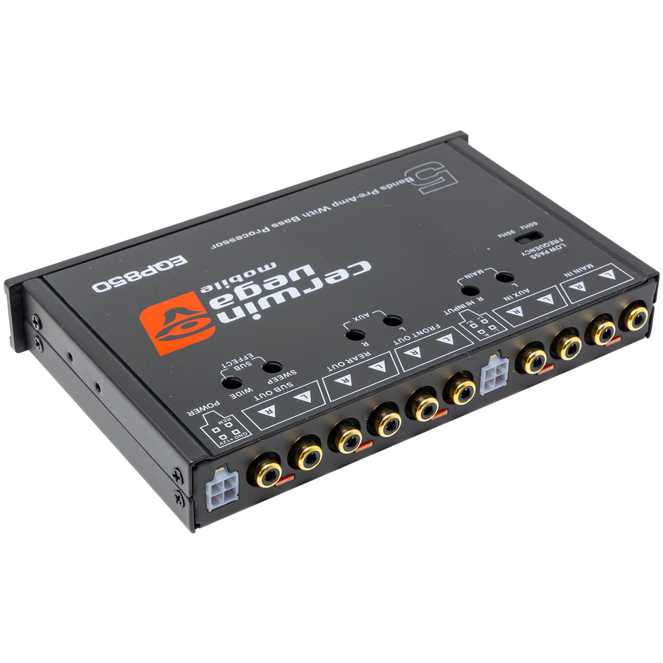 5 Band Pre-Amp Equalizer with Bass Processor - EQP850