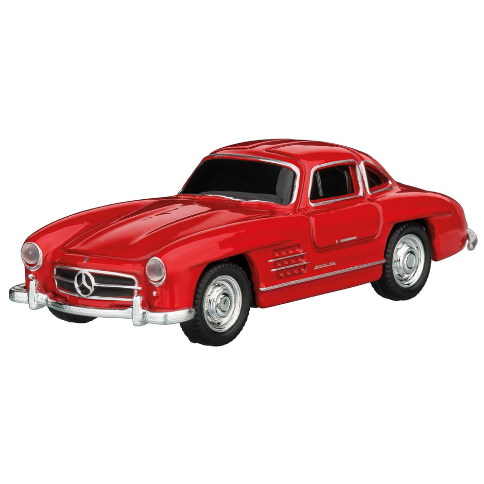 Autodrive Mercedes-Benz 300SL AMG 1:72 Die Cast Metal 8GB USB Flash Drive Red