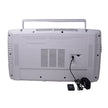 Lasonic Bluetooth Boombox Rechargeable 80s Style Ghetto Blaster I-931BT (White)