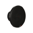 A sleek, modern black Cerwin Vega GRL65 speaker with a round, textured grill features a small red and white 