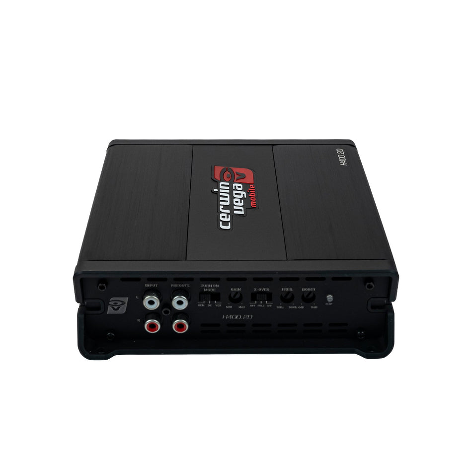 HED 2 - Channel 400W Full Range Class - D Amplifier - H400.2D - Cerwin Vega
