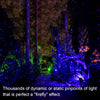 Garden Light Projector with Light Effects, Night Lights LED Projector for Outdoor Decor for Lawns, Courtyards, and Patios Purple Blueish Laser with Remote Red