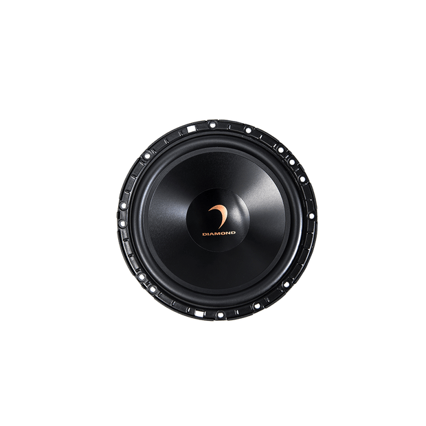 H65S - HEX Series 6.5“ 2 - Way Component Set w/25mm Silk Dome Tweeter - H65S - Diamond Audio