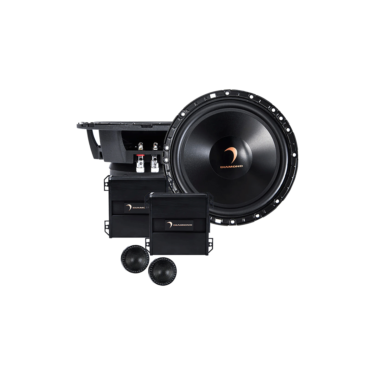Diamond Audio H65S HEX 6.5 inch component set with silk tweeter - view 1