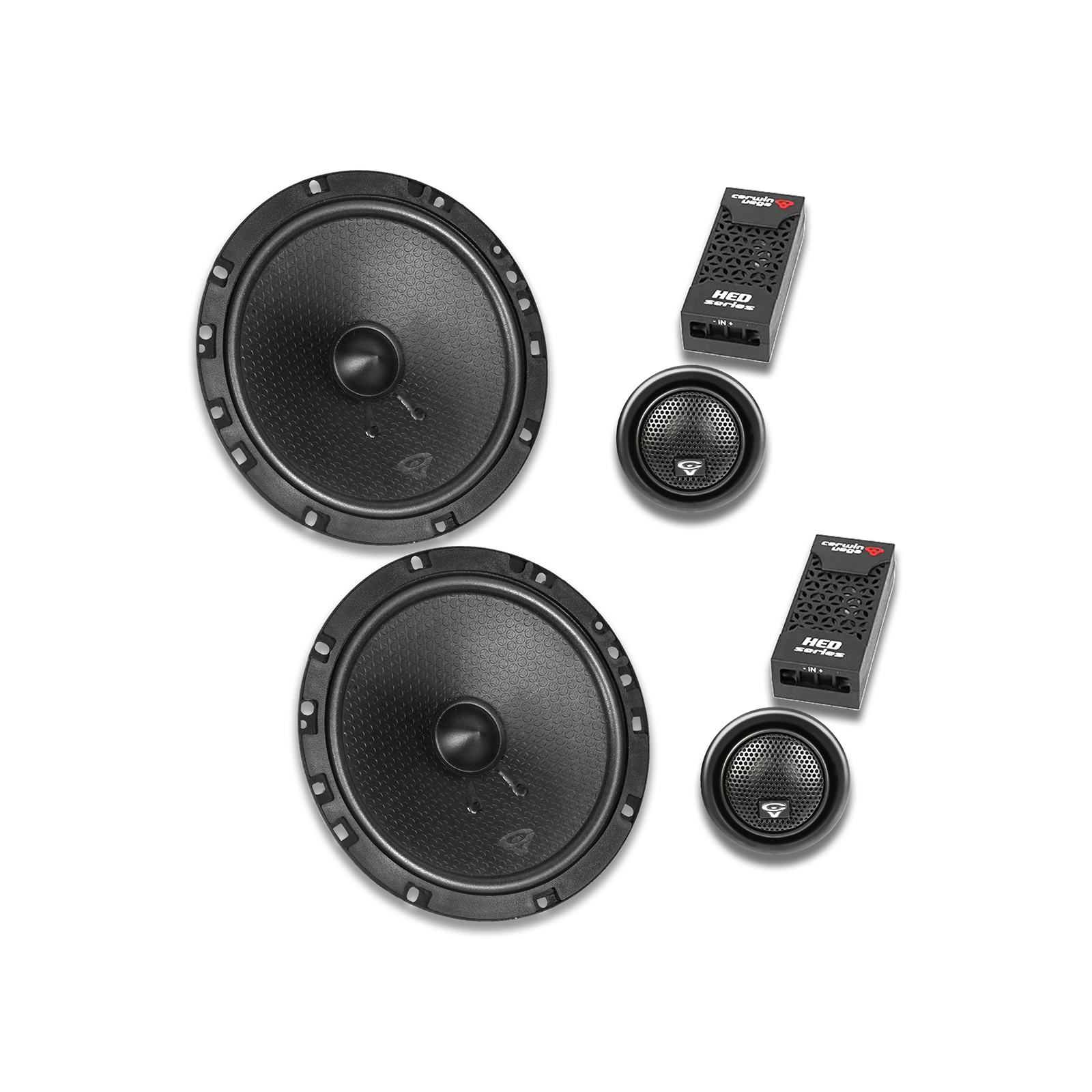 H675C - HED 2025 Edition 6.75” 2-Way Component Full Range Speaker Set