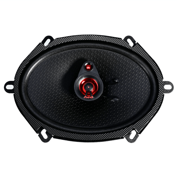 H683 - HED 6"x8” 3-Way Coaxial Full Range Speaker Set